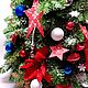 Ёлка 'Звездочка"45см из живой хвои с декором на Новый год. Елки. DARK FLORIST Флористика Декор ЦВЕТЫ. Интернет-магазин Ярмарка Мастеров.  Фото №2