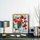 Order Oil painting with poppy flowers 'In the morning haze'. Svetlana Samsonova. Livemaster. . Pictures Фото №3
