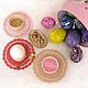 EASTER. Knitting. Poached eggs! (set - 3 pcs.), Easter souvenirs, Novosibirsk,  Фото №1