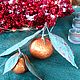 Новогодний винтажный мандарин, медь, Элементы интерьера, Зеленоград,  Фото №1