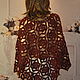 Order Knitted poncho. alena11-75. Livemaster. . Ponchos Фото №3