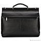 Leather briefcase 'ruby' (black). Brief case. Russian leather Guild. Online shopping on My Livemaster.  Фото №2