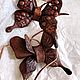 Сумка кожаная "Chocolate dessert". Сумка через плечо. Авторские сумки LAVDIA. Ярмарка Мастеров.  Фото №4