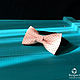 Tie Happiness / pink bow tie brown polka dot. Ties. Respect Accessories. Online shopping on My Livemaster.  Фото №2