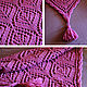 Shawl knitted Lilac, Shawls, Minsk,  Фото №1