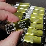 Сувениры и подарки handmade. Livemaster - original item USB flash drive with engraving, customized design, souvenir to the prom. Handmade.