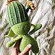 Cactus in the shape of a Bunny. Interior elements. ToysAndToys. My Livemaster. Фото №4