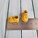 Sandals for doll ob11 color - lemon 18mm. Clothes for dolls. Olga Safonova. My Livemaster. Фото №5