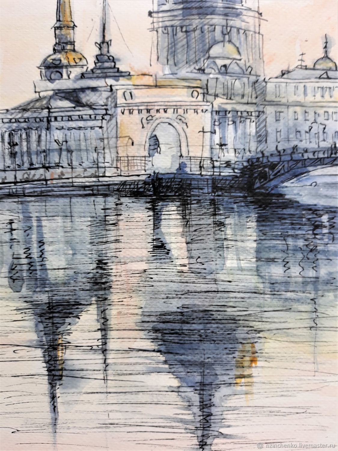 Рисунок петербург