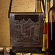 Leather bag 'Old city', Classic Bag, Belgorod,  Фото №1