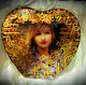 'Queen of heart',Crystal Stella with runes and laser engraved photo. Amulet. Voluspa. My Livemaster. Фото №6