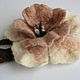 Brooch 'Coffee with cream'. Brooches. Shahtinochka. Online shopping on My Livemaster.  Фото №2