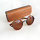 Order  Lenon Round Wooden Glasses. Mart Bags (martbags). Livemaster. . Glasses Фото №3