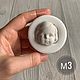 Mold M3 (form for making the face). Blanks for dolls and toys. homyakmarket (homyakmarket). Online shopping on My Livemaster.  Фото №2