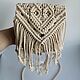 Сумка для телефона макраме. Клатчи. Элеонора Макраме(Macrame design) (eleonora-stepanova). Интернет-магазин Ярмарка Мастеров.  Фото №2