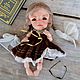 Шарнирная кукла  «Маленькая читательница ». Куклы и пупсы. Doll / куклы Ненюковой Юлии. Интернет-магазин Ярмарка Мастеров.  Фото №2