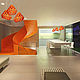 Люстра ZAHA LIGHT оранжевая. Люстры. Eco-hitech люстры ZAHA LIGHT (SpacesBureau). Ярмарка Мастеров.  Фото №4