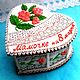 Gingerbread Heart box white. Gingerbread Cookies Set. sweets for joy (galinadenisenko). My Livemaster. Фото №7