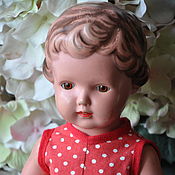 Винтаж handmade. Livemaster - original item Vintage dolls: Vintage doll Schildkrote. Handmade.