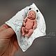 Силиконовый пупсик, кукла 6 см mini reborn. Куклы Reborn. Алла Асеева dolls_minireborn. Ярмарка Мастеров.  Фото №4