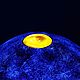 Светильник - Уран 20 см (светильник планета, ночник). Ночники. Lampa la Luna byJulia. Интернет-магазин Ярмарка Мастеров.  Фото №2