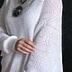 Вязаная кофта " Асимметрия". Свитеры. Наталья Седых доМ-Мод. Ярмарка Мастеров.  Фото №5