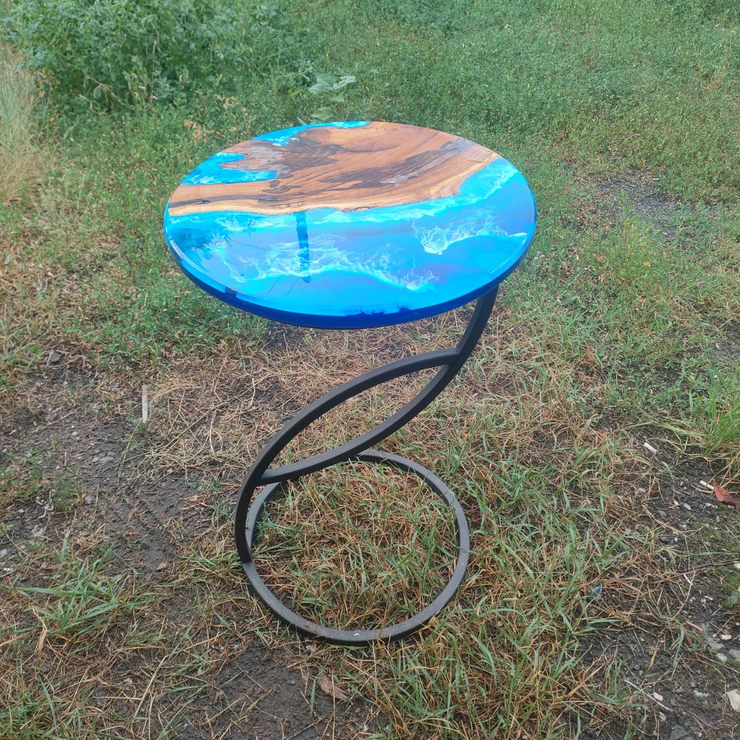 Стол из эпоксидной смолы в интернет-магазине Ярмарка Мастеров по цене ...