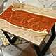 Журнальный столик из слеба карагача и эпоксидной смолы. Столы. Виталий. Интернет-магазин Ярмарка Мастеров.  Фото №2
