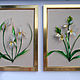  white irises. Panels. PandaStudio (glossyfleur). My Livemaster. Фото №4