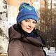 Шапка "Вьюга". Шапки. Наталья Веренева. Интернет-магазин Ярмарка Мастеров.  Фото №2