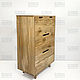 Комод в спальню из массива дерева с ящиками CASE. Комоды. Мебельный бутик (Wofurniture). Ярмарка Мастеров.  Фото №4