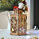 Decorative lantern with a candle. Christmas gifts. NashaSasha. Online shopping on My Livemaster.  Фото №2