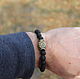 Bracelet made of lava - Compass Viking. Bead bracelet. Mint Tiger (MintTiger). Online shopping on My Livemaster.  Фото №2