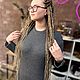 Длинные дреды русые натуральные в стиле бохо. Дреды. Holydreads. Ярмарка Мастеров.  Фото №5
