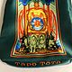 Order Bag for Tarot 'Tota' emerald. taronessa. Livemaster. . Baggie Фото №3
