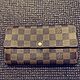 Винтаж: Длинный кошелек Louis Vuitton Damier Ebene Sarah. Сделано во Франции, Сумки винтажные, Калининград,  Фото №1