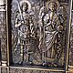 Икона Архангелы Михаил и Гавриил. Иконы. МАСТЕРСКАЯ РЕЗНОЙ ИКОНЫ АРТЕМА БУРОВА. Ярмарка Мастеров.  Фото №5