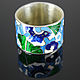 Forget-me-not ring made of 925 sterling silver and BS0005 enamel. Rings. Sunny Silver. My Livemaster. Фото №6