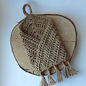 Для дома и интерьера handmade. Livemaster - original item Organizer / hanging pocket made of jute fiber.. Handmade.