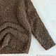 Свитер пушистый букле детский с высоким воротом. Свитеры и джемперы. VA kids knitwear. Интернет-магазин Ярмарка Мастеров.  Фото №2