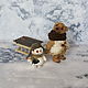Snowman. Miniature figurines. Galina Skorobogatova. My Livemaster. Фото №6