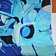 Шелк крепдешин. Ткани. Итальянские ткани ШЕЛКОВЫЙ РАЙ. Интернет-магазин Ярмарка Мастеров.  Фото №2