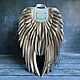 Women's leather backpack rose gold 'Angel Wings', Backpacks, Moscow,  Фото №1