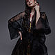 Абайя+комбинация. Шелк Армани.Органза. Платья. Abaya-altay. Интернет-магазин Ярмарка Мастеров.  Фото №2