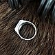 Veles Seal ring (wolf's paw). Signet Ring. h-a-n--t-e-r. My Livemaster. Фото №4