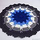 The round knitted crochet rug from cord for bathroom. Carpets. knitted handmade rugs (kovrik-makrame). My Livemaster. Фото №4