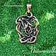 Кулон цветок Магнолия  модерн серия Цветочные сны коллекция nature. Подвеска. NIKISTORE - bronze (nikistore-art). Ярмарка Мастеров.  Фото №5
