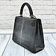 Order Classic bag made of genuine sea stingray leather!. SHOES&BAGS. Livemaster. . Classic Bag Фото №3