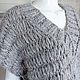 Жилет вязаный с люрексом в стиле Кучинелли. Жилеты. Knitting by Natali. Ярмарка Мастеров.  Фото №6