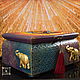 Ataúd Feng Shui. la atracción de la buena suerte. Fengshui Buena Suerte. Card case. Sector South-East. Ярмарка Мастеров.  Фото №10